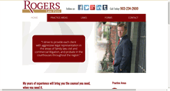 Desktop Screenshot of borogerslaw.com